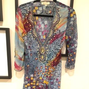 Rhinestone cover up Sz Small